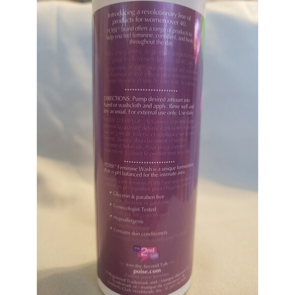 Poise Feminine Wash Daily Freshness pH Balanced 7.3 Fl Oz Brand New - Picture 5 of 9